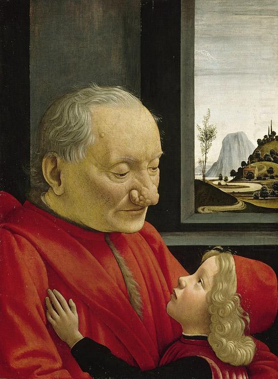 Old Man and Young Boy (mk08), Domenico Ghirlandaio